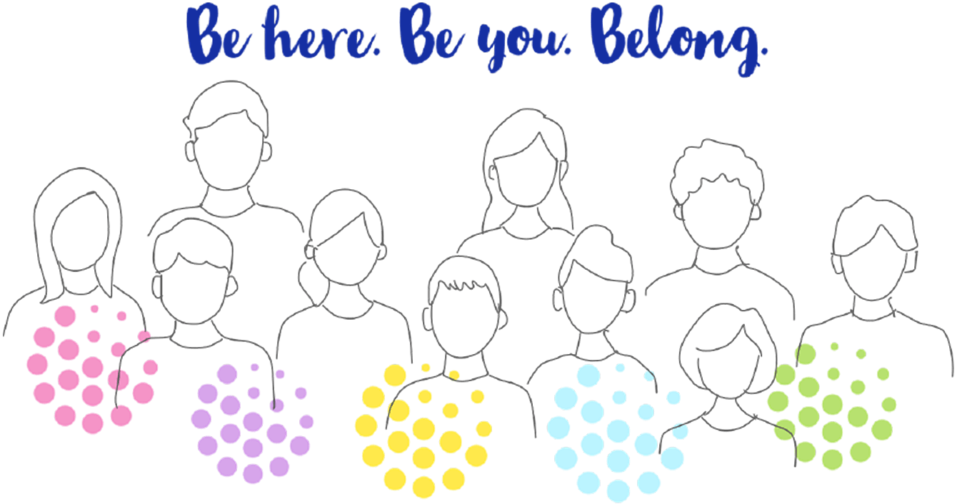 Be here Be you Belong